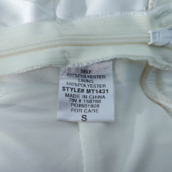 Mable Tulum Tulle Tube Top in Cream - Picture 6 of 7